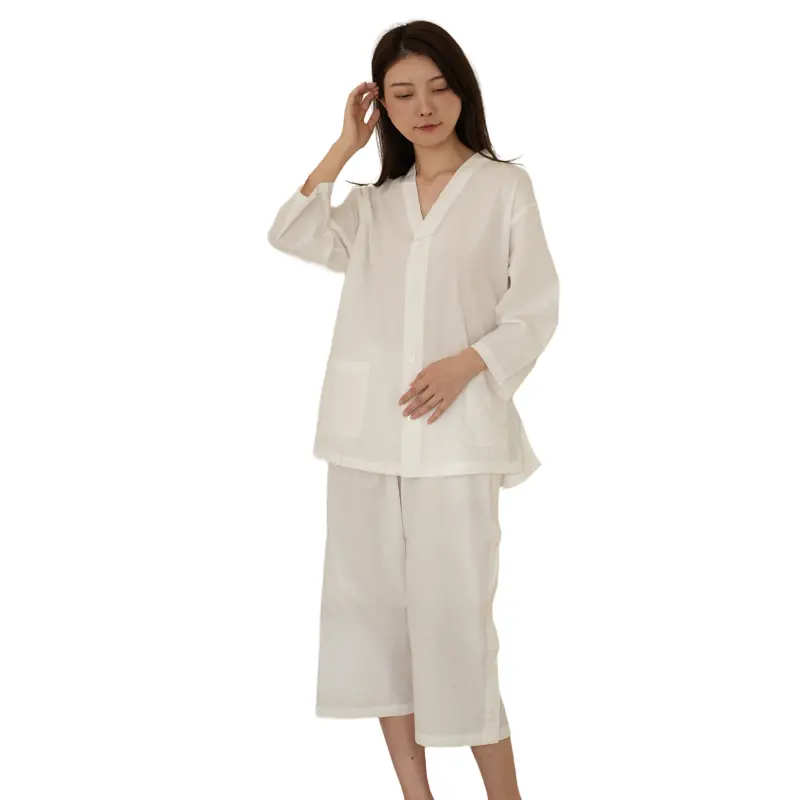 100% coton femmes et hommes Kimono Yukata sueur vapeur costume pyjamas nouveau Japon Style mâle homewear