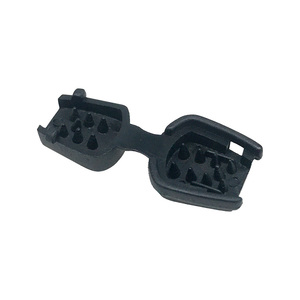 Guanfeng Wholesale PP Cord Puller Hoodie <strong>String</strong> Cord End <strong>Elastic</strong> Stopper Small Cord End Clasp - Product Image 3