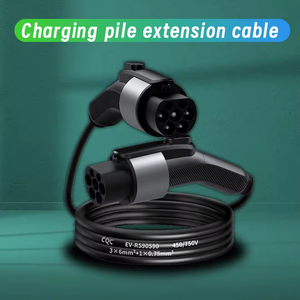 32A 480V 3เฟส Type2กับสายชาร์จ2 EV 5เมตรสายชาร์จ TPU โหมด3 EV