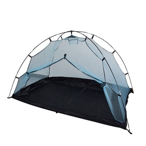 100% poliéster Camping viaje al aire libre cama mosquiteras portátil plegable mosquitera - Product Image 2