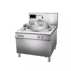 20kW 30 ~ 70L thép không gỉ điện công suất lớn tự động xào nấu ăn Chảo máy thương mại Nhà hàng cơm chiên - Product Image 1