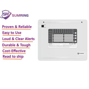 Nhà sản xuất thiết bị chữa cháy 1-10 khu vực Bảng điều khiển báo cháy thông thường hệ thống báo cháy - Product Image 3