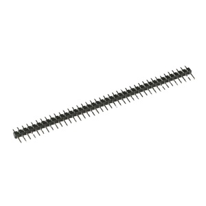 10 pz 40 Pin 1x40 fila singola 2.54 maschio pinza di intestazione del perno fragile per Arduino nero - Product Image 4