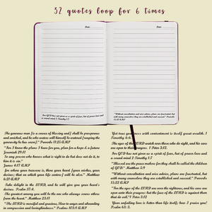 Wholesale PVC Notebook A5 Custom Soft Cover Inspirational Scripture Printing <strong>Bible</strong> Prayer Journals - Product Image 6
