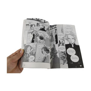 工厂定制漫画书印刷高品质软封面全彩廉价漫画书印刷带标志 - Product Image 2