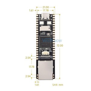 Pico Pro Max RV1106 Micro Linux-Entwicklungs platine Eingebaute 128MB 256MB RAM ARM-Cortex-A7/RISC-V MCU/NPU/ISP - Product Image 3