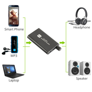 <strong>Portable</strong> 3.5mm in Ear Monitor <strong>Amplifier</strong> Amp Stereo Audio Out with Switch Powered Dual-<strong>Output</strong> HiFi Headphone <strong>Amplifier</strong> - Product Image 5
