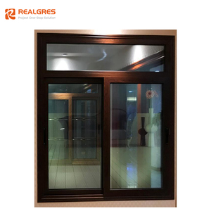 Realgres Hurricane Proof Sliding Aluminum <strong>windows</strong> Bullet Proof Kitchen <strong>windows</strong> and Doors - Product Image 6