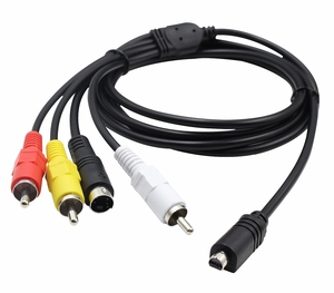 10针DVI DV连接器至3 RCA S-摄像机数码相机视频VMC-15FS影音电缆 - Product Image 5