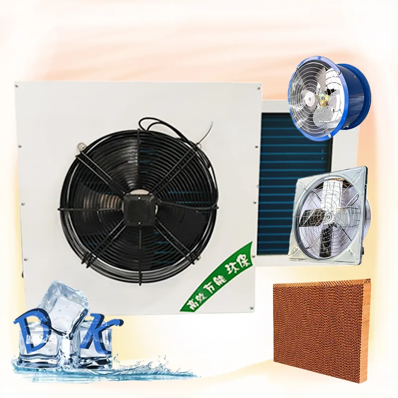Baixo Preço Novo Tipo Refrigerador De Ar Elétrico Caldeira De Água Quente Água para Ar Fan Heater Industrial Greenhouse Electric Water Fan Heater