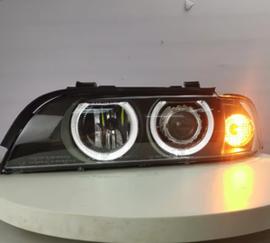 החל bmw 5 סדרה e39 headlight עם אורות הבלם הוביל שורה אורות הבלמים להפוך אותות ואורות הפוכה