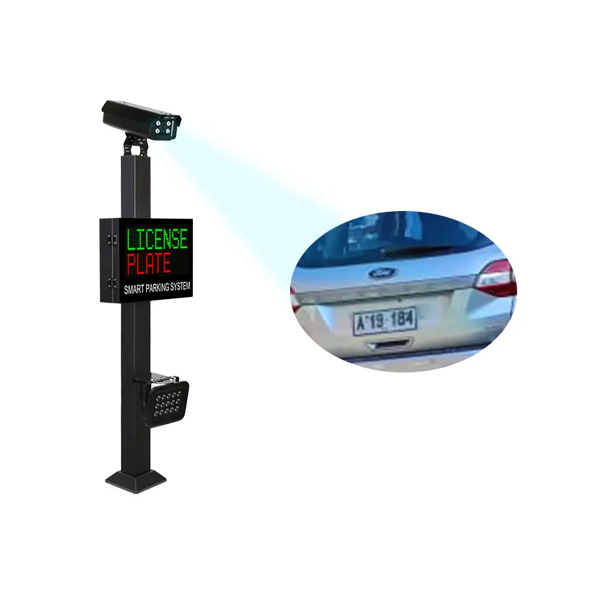 Caméra LPR 4mp, lecteur de reconnaissance de plaque d'immatriculation de véhicule, vision nocturne, petite caméra de vitesse anpr