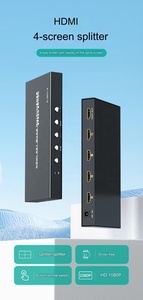 4x1 <strong>HDMI</strong> Screen Splitter <strong>HDMI</strong> Multiviewer 4x1 Quad Multiviewer <strong>HDMI</strong> with IR for Camera Gaming Consoles - Product Image 5