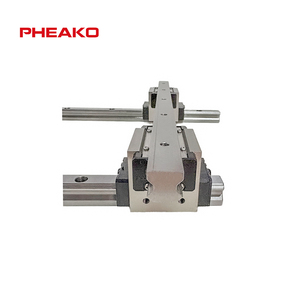 Riel de guía cruzado de movimiento lineal de acero para CNC y talleres de impresión Guías de deslizamiento de riel de bloque de rodamiento deslizante usadas - Product Image 3