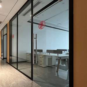 Modular <strong>Partition</strong> <strong>System</strong> Room Divider Tempered Glass Office <strong>Partition</strong> Manager Office - Product Image 1