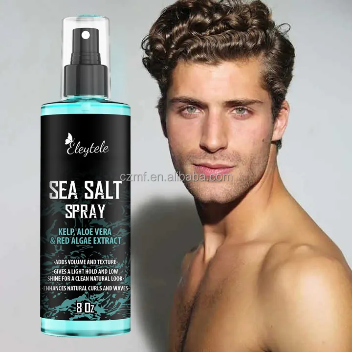 Wholesale Natural Sea Salt Spray Men Lifts And Volumizer For Hair Thickening Texturizing Volumizing Curl Sea Salt Hair Spray