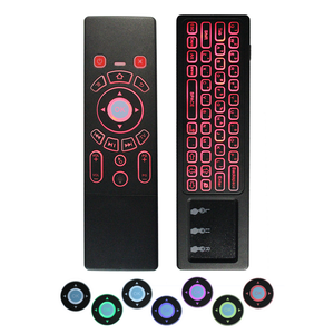Mini teclado inalámbrico de 2,4G Touchpad Smart TV Control remoto Air Mouse Android TV Box PC Proyector Computadora Certificación FCC - Product Image 3