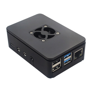 ABS-Gehäuse mit Lüfter Kühler gehäuse für Raspberry Pi 4 Modell B. - Product Image 2