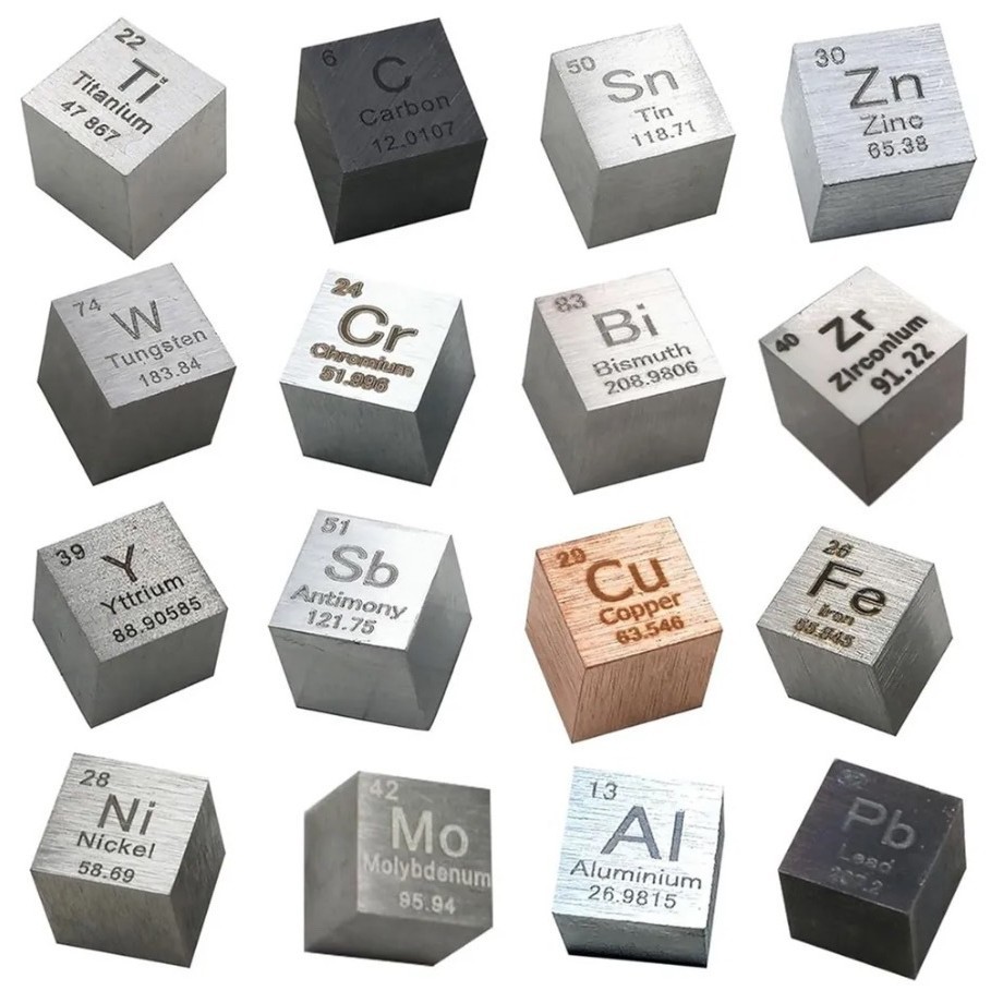 Juego de 16 piezas de cubo de metal de 10 mm.