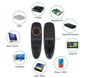 Digitaler Sprach rekorder mit Fernbedienung G10 G10S Tastatur Axis Gyroscope IR-Fernbedienung Für Android TV Box - Product Image 6