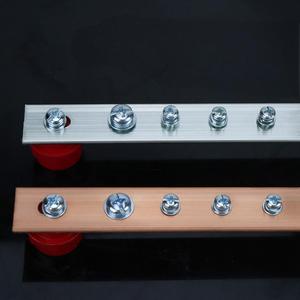 บาร์ต่อสายดินทำจากทองแดงสำหรับสายดินบัสบาร์200A-1000A ไฟฟ้า - Product Image 3