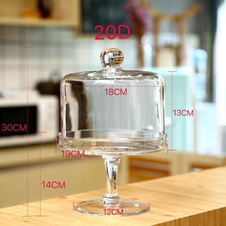 Cake cheese Glass Dome