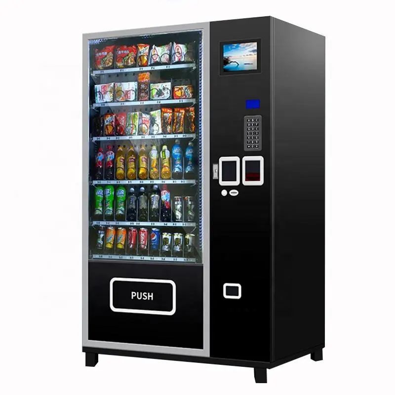 Distributori automatici combinati di acqua del distributore automatico del succo d'arancia della bevanda e dello spuntino di grande capacità da vendere