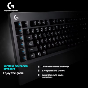 Original Logitech G613 LIGHTSPEED Teclado mecánico inalámbrico 2,4 GHz Bluetooth 6 teclas G programables Teclado para juegos - Product Image 6