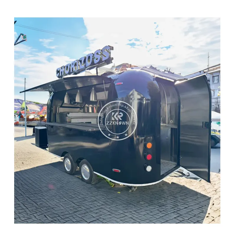 2024 Party Bus Snack Trailer Food Cart Caminhões De Sorvete Móvel Para Venda Food Truck Catering Trailer Pizza Trailer
