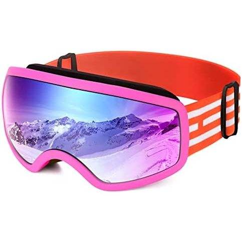 05: กรอบสีชมพูพร้อมเลนส์สีแดง