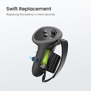 KIWI Design for <strong>Quest</strong> Cover Controller Grip for Meta <strong>Quest</strong> 3 Extended Silicone VR Grip Cover Protector with Battery Opening - Product Image 2