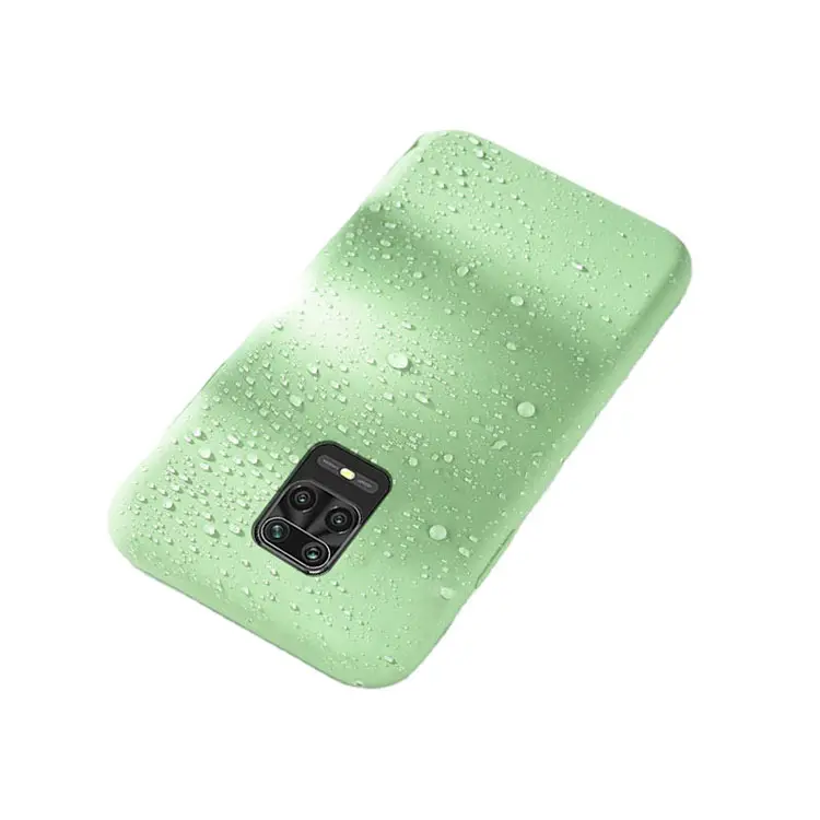 Capa protetora de TPU de silicone líquido original para Redmi Note 9s Capa protetora para Redmi Note 9s