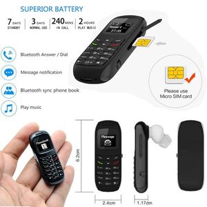 L8STAR BM70小型携帯電話0.66インチOLEDディスプレイダイアラーデュアルSIMカード機能深セン中国 - Product Image 1