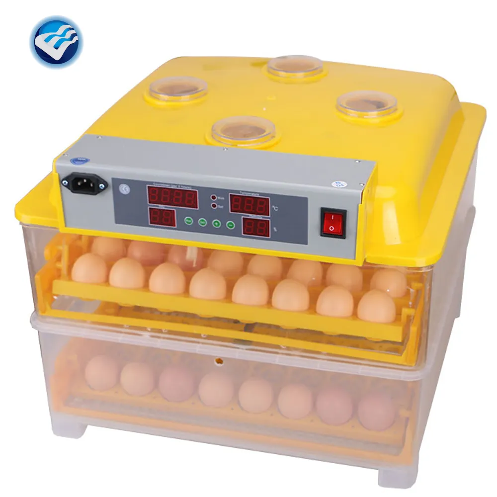 Incubadora de 96 huevos para incubar pollos en casa, forma de caja