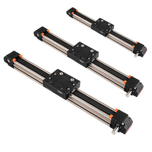 Dongguan KNK, CNC lineal de alta precisión, carga de 40mm, módulo de riel guía de 10kg con actuador lineal de accionamiento, carga de 40mm, guía lineal de 10kg - Product Image 1