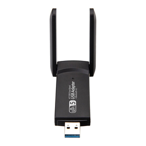 2合1 USB 3.0 WiFi蓝牙无线适配器，1300Mbps双频2.4/5ghz无线网卡接收器AC1300 WiFi 5加密狗 - Product Image 5