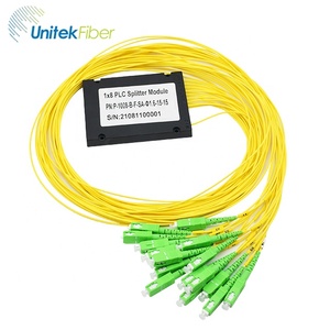 光ファイバ1X8ボックスPLCスプリッターSM LSZH 3.0mm 1m入力出力 - Product Image 3