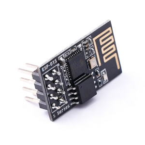 オリジナルで本物のESP-01S <span class=keywords><strong>ESP8266</strong></span> 2.4GHz <span class=keywords><strong>WiFi</strong></span> SOCモジュールボードマウント内蔵PCB 16dBm 3V ~ 3.6V -20 ~ + 70 - Product Image 1