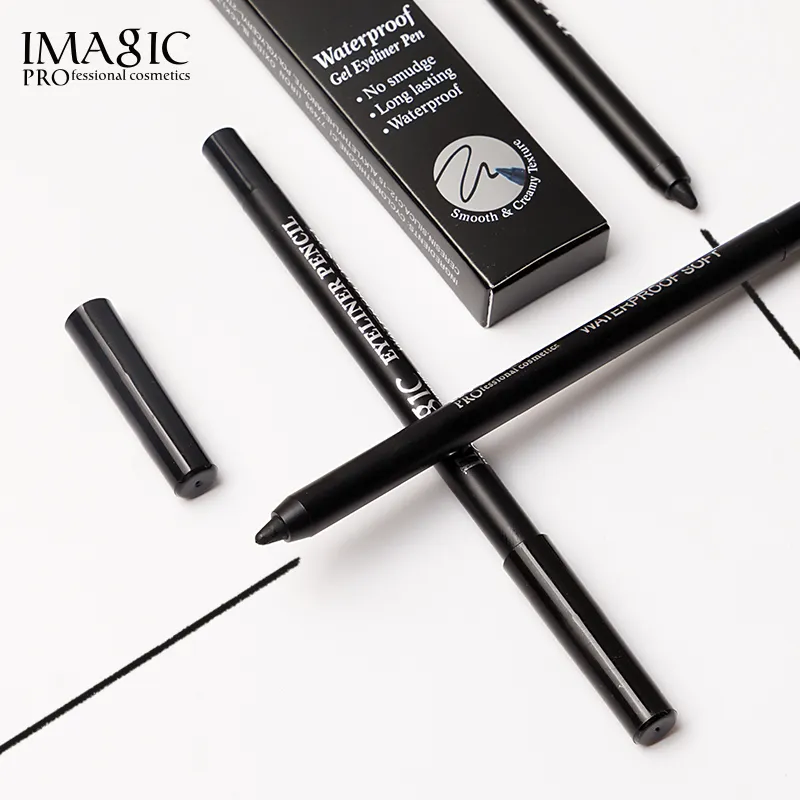 Yüksek kalite zulüm güvenli siyah uzun ömürlü Eyeliner kalem yüksek Pigment su geçirmez Eyeliner jel göz güzellik makyaj Kajal