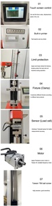 5KN Tensile <strong>Testing</strong> Equipment <strong>Micro</strong>-<strong>Computer</strong> Single Column Electric Universal <strong>Testing</strong> <strong>Machine</strong> - Product Image 4