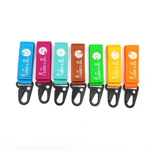 YYX motosiklet uçan anahtarlık etiketi işlemeli özel çift taraflı kumaş uçuş taktik kemer anahtarlık - Product Image 6