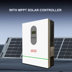 Directo de fábrica 3.6KW 1.5KW Inversor fotovoltaico solar híbrido de alta frecuencia Inversor de cadena de fase dual única para obras de sistema de red - Product Image 6