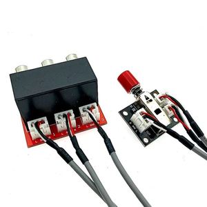 2-Channel <strong>Audio</strong> Source Switching Board Button Type <strong>Audio</strong> Signal Module Mechanical <strong>Switch</strong> Electronic Kit - Product Image 3