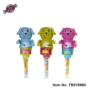 New Arrival Clockwork Windup Novelty Dog <strong>Drummer</strong> Beat a Drum Candy <strong>Toy</strong> Lovely Cute Bunny with Drum Candy <strong>Toy</strong> for Kids