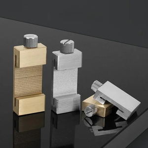 New kim loại Thợ Mộc Mộc vuông gỗ công cụ làm việc mộc thép cai trị định vị giới hạn khối đo Mark Gauge - Product Image 3