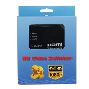 Divisor HDMI 3 en 1 cable de puerto interruptor múltiple 3x1 4K 60Hz USB AV interruptor de control HDMI interruptor 3 en 1 - Product Image 4