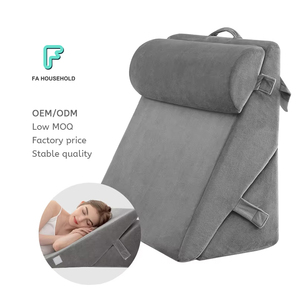Tùy Chỉnh Chất Lượng Cao 3Pcs Có Thể Điều Chỉnh Giường Nêm Đọc Sách Gối Bộ Nhớ Bọt Trở Lại Hỗ Trợ Gối Cho Đầu Giường Trở Lại & Chân Đau - Product Image 1