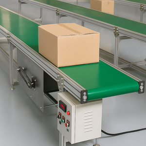 Cinta transportadora de sistema de carga de contenedores curvo barato para logística de almacén - Product Image 1