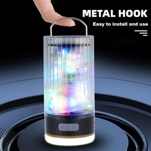 यूएसबी रिचार्जेबल 10 मीटर वाटरप्रूफ एलईडी टेंट फांसी की लंबी रोशनी मछली पकड़ने के लिए रंगीन कैंपिंग स्ट्रिंग प्रकाश - Product Image 5