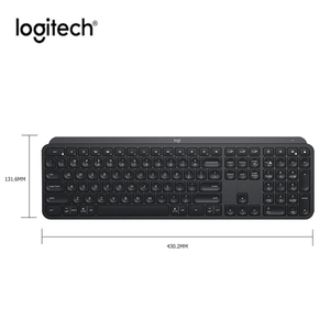 Teclado <span class=keywords><strong>Logitech</strong></span> Office Home 104 teclas MX teclas sem fio Bluetooth carregamento retroiluminado D ultra-fino mudo portátil LED empresarial